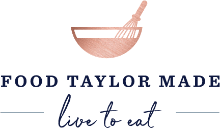 Food Taylor Made logo w tag